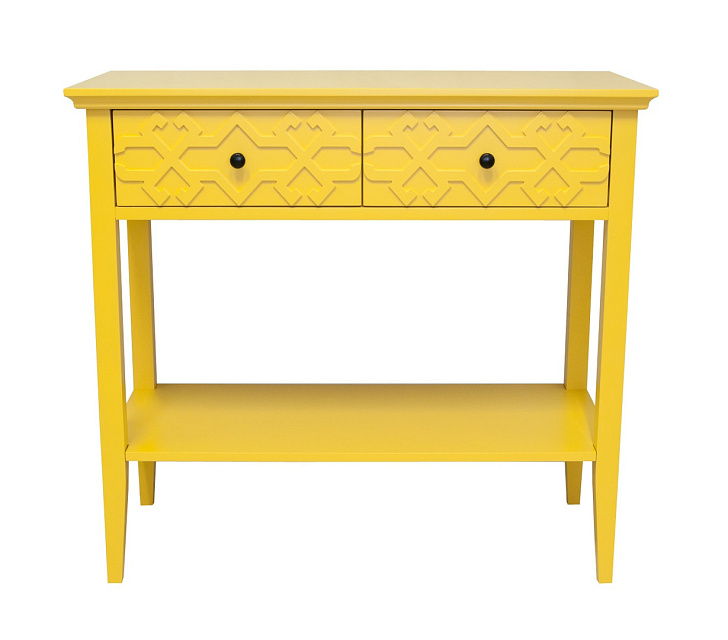 Дизайнерская консоль Friz Yellow в Екатеринбурге Дизайнерская консоль Friz Yellow