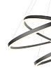 Люстра Orblaze 3 rings 800 black №3