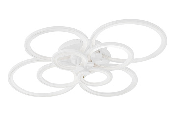 Люстра Oris 8 rings white