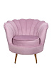 Кресло ракушка Pearl Pink №0