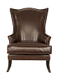 Кожаное кресло каминное Chester №0
