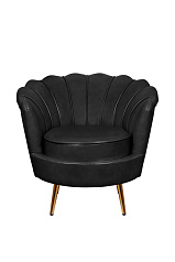 Низкое кресло ракушка Pearl Black V2 в Екатеринбурге
