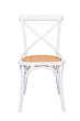 Стул ретро Cross Back White №0