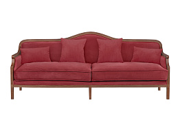 Диван с высокой спинкой для гостиниц Madesta Red