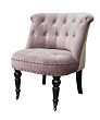 Низкое кресло Aviana Pink Velvet №3