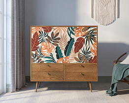 Комод "Berber" большой 25 принт арт BB29/Print_25
