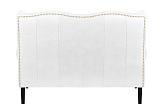 Кожаный дизайнерский диван Royal Sofa White №3