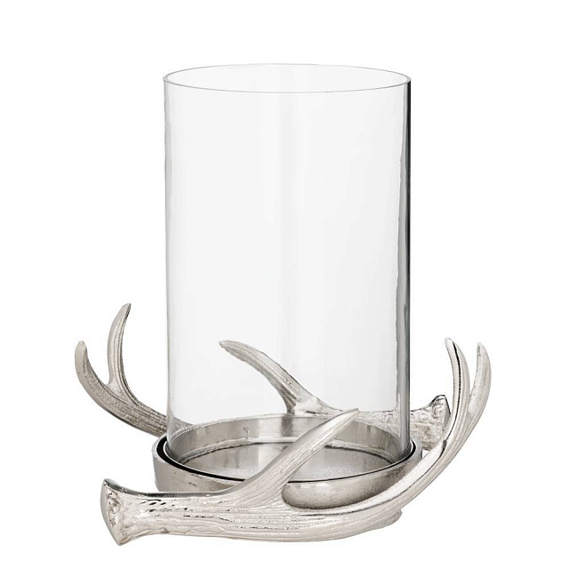 422237 Подсвечник SELISING, H220, ?220, алюминий/стекло, цвет никель в Екатеринбурге 422237 Подсвечник SELISING, H220, ?220, алюминий/стекло, цвет никель