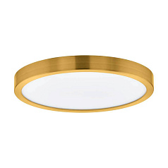 Светодиод настенно-потолочн свет-к FUEVA 5, 20,5W(LED), ?285, 2400lm, 3000K, сталь, латунь брашированный, пластик, белый