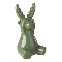 429839 Статуэтка Олень CATACOL, H-129, зеленый
