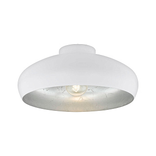 94548 Потолочный светильник MOGANO, 1х60W (E27), ?400, H170, сталь, белый, серебро