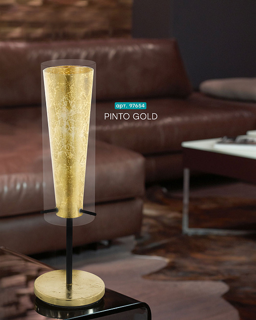 Настольная лампа PINTO GOLD