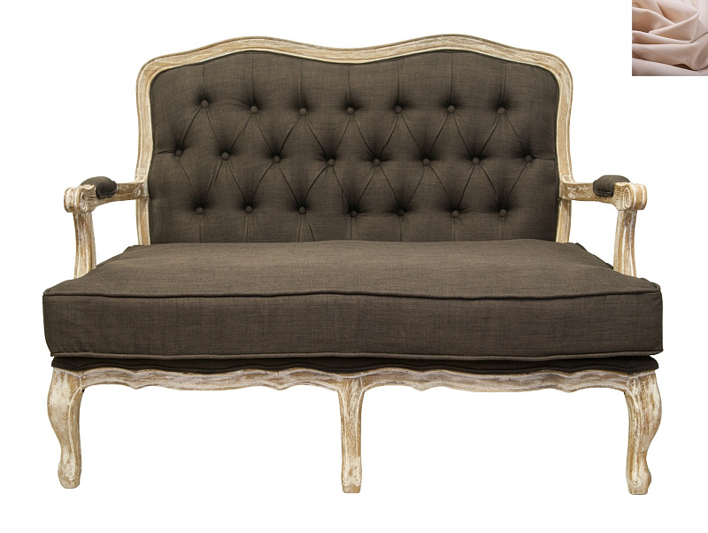 Диван модерн прямой Yareli Brown V2 цвет бежевый в Екатеринбурге Диван модерн прямой Yareli Brown V2 цвет бежевый