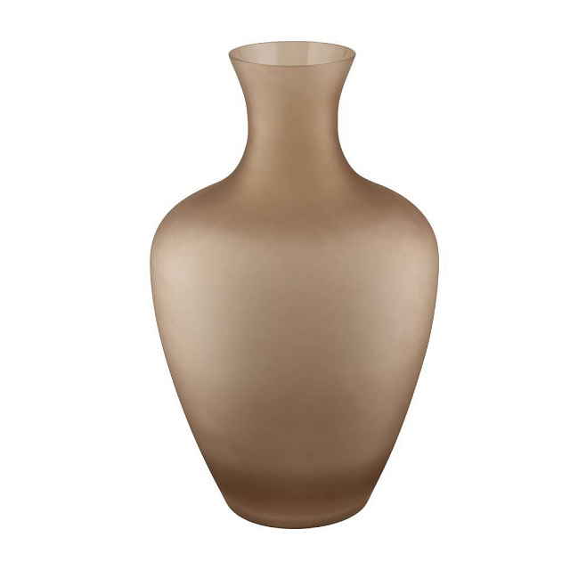 421379 Ваза декоративная LONGKALI, H650, ?400, стекло, коричневый сатин в Екатеринбурге 421379 Ваза декоративная LONGKALI, H650, ?400, стекло, коричневый сатин