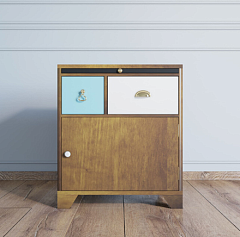 Комод-тумба «Aquarelle» арт RE-51, разноцветная