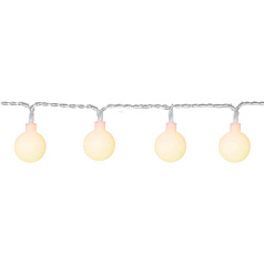 Уличные огоньки LIBISA, LED 50X0,066W, IP44, L7350, B25, H35, пластик, белый