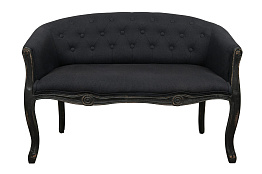 Двухместный дизайнерский диван Kandy Double Black Old в Екатеринбурге
