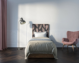 Кровать "Berber" 90х200 см принт 40 арт BB43/Print_40