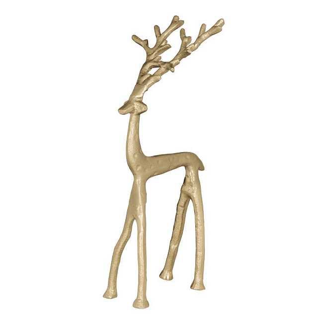 427593 Фигурка Олень KUROLINO L110, B97, H255 алюминий, медный в Екатеринбурге 427593 Фигурка Олень KUROLINO L110, B97, H255 алюминий, медный