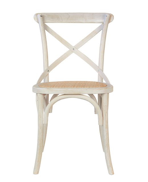 Стул Cross Back White Brush