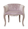 Низкое кресло Kandy Pink Velvet