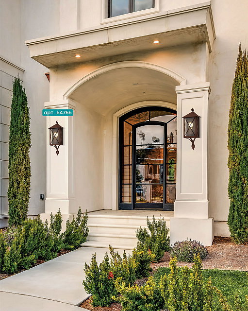 64756 Уличный настенный светильник GAUDESI