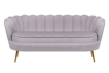 Дизайнерский диван для гостиниц Pearl Triple Grey в Екатеринбурге