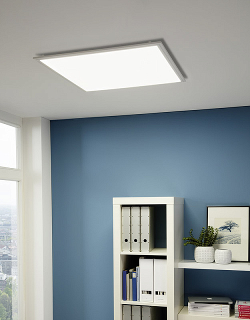 61359 Рама для накладного светильника SALOBRENA 1, 628х628, сталь, белый в Екатеринбурге 61359 Рама для накладного светильника SALOBRENA 1, 628х628, сталь, белый