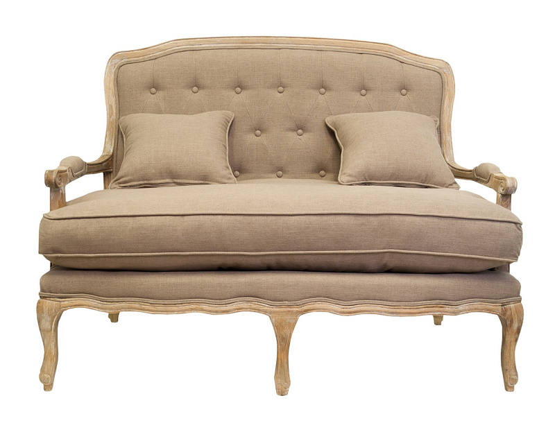 Дизайнерский двухместный диван Yareli Brown в Екатеринбурге Дизайнерский двухместный диван Yareli Brown