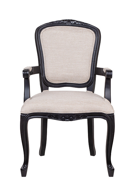 Мягкий стул с подлокотниками Gran Arm Beige V2 в Екатеринбурге Мягкий стул с подлокотниками Gran Arm Beige V2