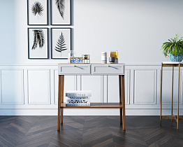 Консоль узкая "Andersen" арт AN19WH