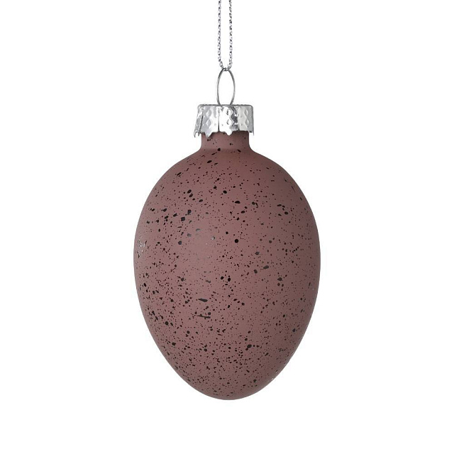 427864 Фигурка Яйцо FINTRY, ?40, H60, стекло, коричневый