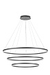 Люстра Orblaze 3 rings 800 black №5