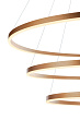 Люстра Orblaze 3 rings 600 gold №8