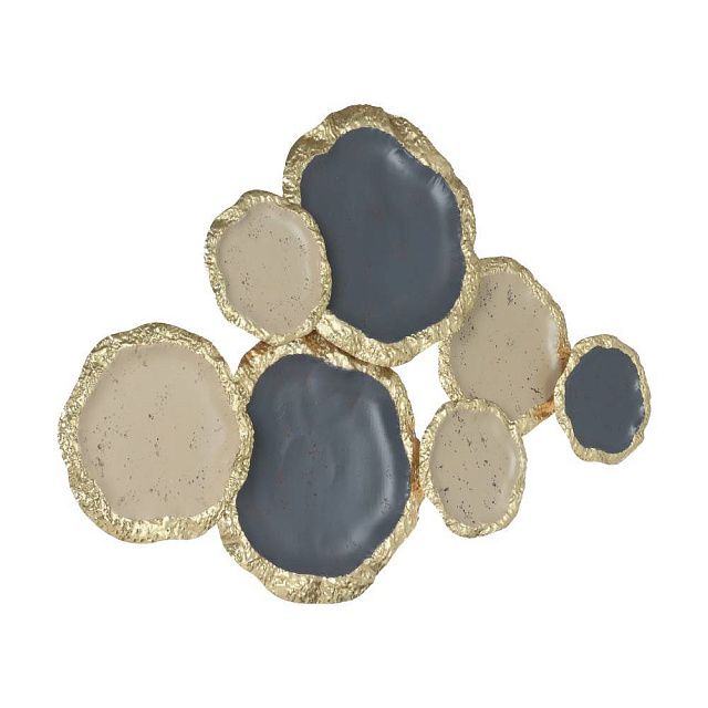 426029 Декоративное панно BUGRINO, 1213х800, металл, золотой, серый, бежевый в Екатеринбурге 426029 Декоративное панно BUGRINO, 1213х800, металл, золотой, серый, бежевый