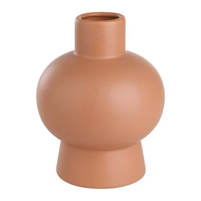 421252 Ваза декоративная ANJABE, H155, ?125, керамика, терракотовый в Екатеринбурге 421252 Ваза декоративная ANJABE, H155, ?125, керамика, терракотовый