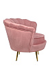 Низкое кресло ракушка Pearl Pink V3 №2