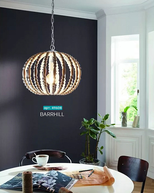 Подвесной потолочный светильник (люстра) BARRHILL 49608