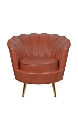 Низкое кресло ракушка Pearl Brown в Екатеринбурге