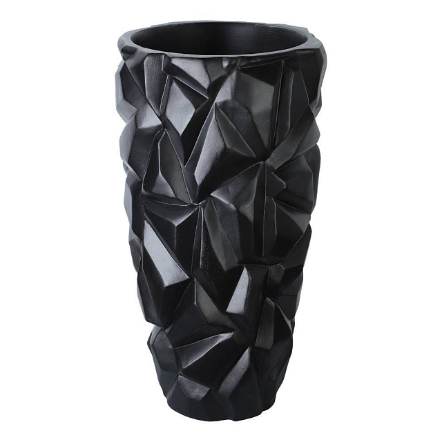 428288 Ваза DUNNAMORE, ?350, H700, стекловолокно, черный