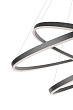 Люстра Orblaze 3 rings 800 black №1