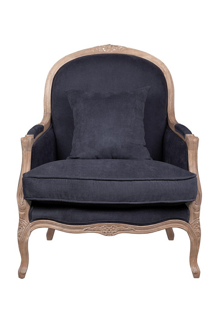 Мягкое кресло с подлокотниками Aldo Black