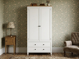 Шкаф двухстворчатый "Одри (Odri)" с ящиками арт od2127KR