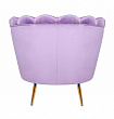 Низкое кресло Pearl Purple №3