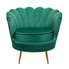 Низкое кресло ракушка Pearl Green V2 в Екатеринбурге