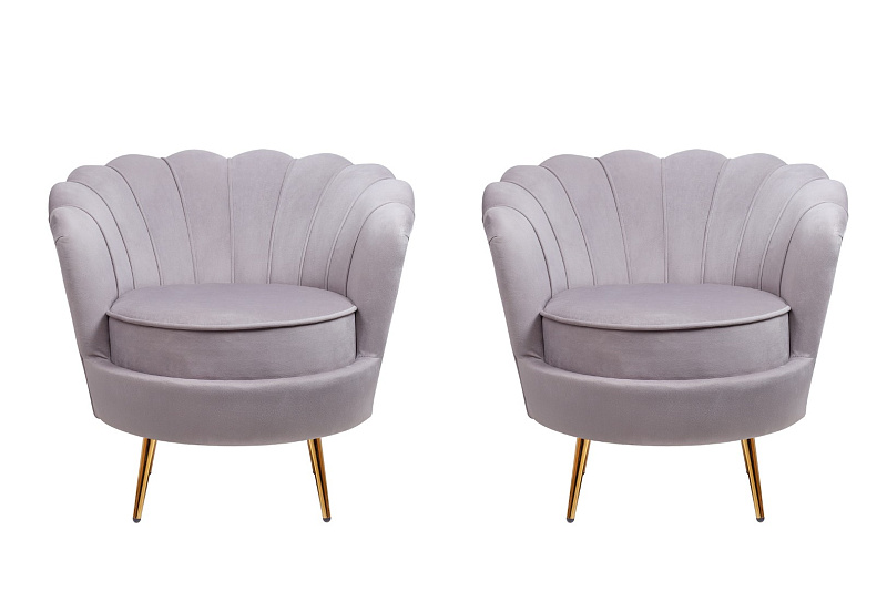 Комплект кресел ракушка Pearl Grey