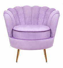 Низкое кресло ракушка Pearl Purple в Екатеринбурге