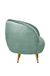 Мягкое кресло для гостиниц Small Benee Green №2