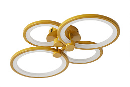 Светильник Oris 4 rings gold