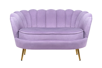 Диван ракушка Pearl Double Purple